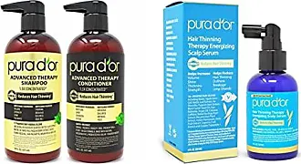 PURA D'OR Dor Advanced Therapy Shampoo & Conditioner Set and Coconut oil.  16OZ
