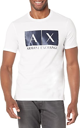 White A|X Armani Exchange T-Shirts for Men | Stylight
