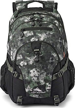 High Sierra Loop-Backpack, School, Travel, or Work Bookbag with tablet-sleeve, Urban Camo, One Size