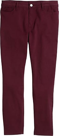 berry coloured jeans