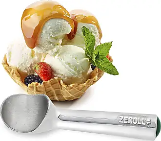 Zeroll Original Ice Cream Scoop, 4-Ounce, Silver & Original Ice Cream  Scoop, 2.5-Ounce, Silver