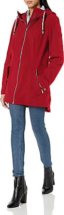 tommy hilfiger womens red jacket