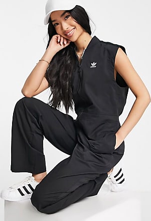 Damen Bekleidung Jumpsuits und Overalls Playsuits adidas Synthetik CH2 Onesie in Schwarz 