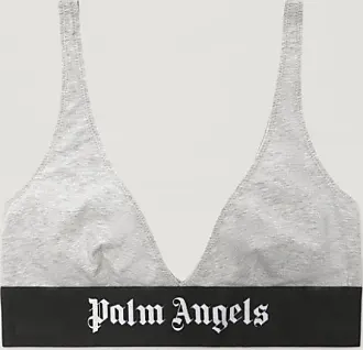 Classic Logo Triangle Bra in grey - Palm Angels® Official