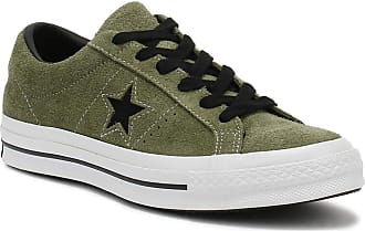 Converse One Star Academy Low Green Blue Suede - Converse