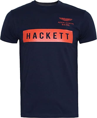Hackett Short Sleeve t-Shirt for Men HM500363 595 Navy Color