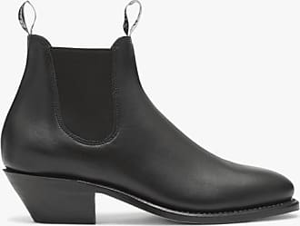 R.M. Williams Adelaide Boots in Black Suede - The Ben Silver Collection