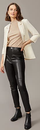calça skinny leather