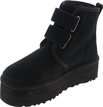 UGG Women's Ashton High Chelsea Boot, Black, 3 UK: : Fashion