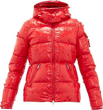 moncler red coat womens