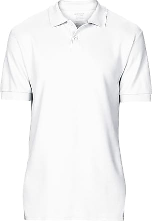Gildan Gildan Softstyle mens short-sleeved double pique polo shirt., white, 4XL