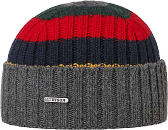 Stetson Herringbone Wool Beanie Hat Men Winter hats winter beanie cuffed &