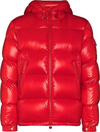 moncler red jacket mens