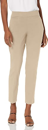Briggs New York Womens Super Stretch Millennium Slimming Pull-on Ankle Pant