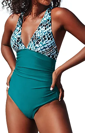 One-Piece Swimsuits / One Piece Bathing Suit from Cupshe for Women in Blue