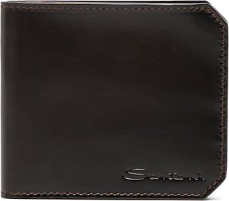 Santoni Men's Leather Card Case