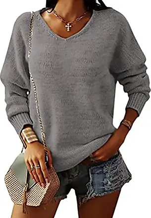 heekpek Pull Femme Chic Chaud Pas Cher Rayé Ample Mode Pullover