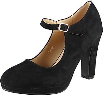 Miss Divine Mary Jane Pumps braun Casual-Look Schuhe Pumps Mary Jane Pumps 
