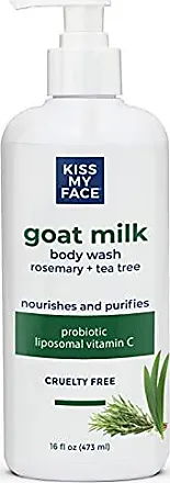 Kiss My Face Goat Milk Body Wash - Rosemary & Tea Tree Body Wash