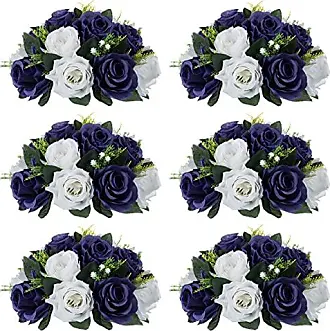 Juvale 60 Pack Artificial Daisy Flowers Heads, 2-Inch Colorful Fake Flowers, Bulk, for Crafts, Wedding Decorations (6 Colors)