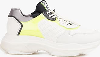 Femme Chaussures Baskets Baskets basses Sneakers Daim Voile Blanche en coloris Jaune 