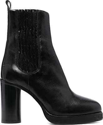 ISABEL MARANT Black Donatee 40 Leather Ankle Boots