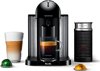  Nespresso Vertuo Next Deluxe Coffee and Espresso Maker, Pure  Chrome with Aeroccino Milk Frother,1.1 liter, Black,Dark Chrome: Home &  Kitchen