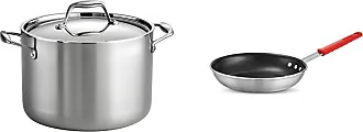 Tramontina Covered Stock Pot Stainless Steel Induction-Ready 8 Quart,  80101/011DS