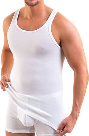 many colours muscle shirt made of 100% EU cotton HERMKO 3000-4 mens tank top made in EU 