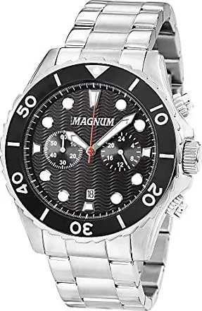 Relógio Magnum Masculino Multifunção MA34012P em Promoção na ECLOCK.