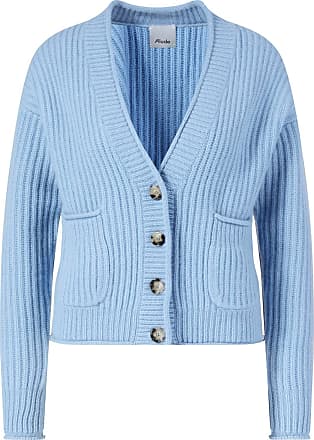 Damen Bekleidung Mäntel Capes Chloé Woll-Cashmere-Cardigan Marineblau in Blau 