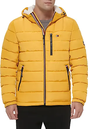 Peuterey Nigle Short logo-appliqué jacket - Yellow