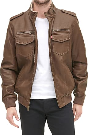Dogan Pea Jacket brown business style Fashion Jackets Pilot Jackets 