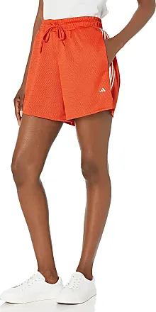 adidas Lifestyle 3-Stripes Short Leggings in Orange