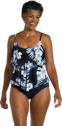 One-Piece Swimsuits / One Piece Bathing Suit from Maxine Of Hollywood for  Women in Blue
