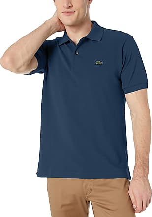 navy blue lacoste polo shirt