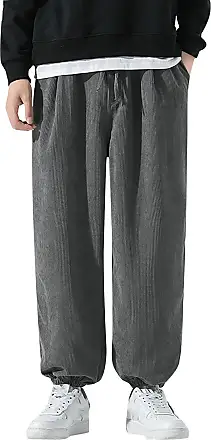 UK Women Corduroy Baggy Harem Trousers Casual Loose Cargo Harlan Pants Plus  Size