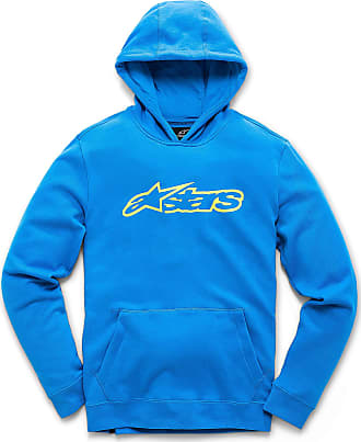 Alpinestars Mens Logo Fleece Full Zip Hoodie Modern Fit Hooded Sweatshirt