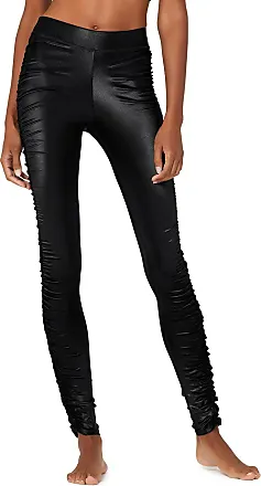 Buy Calvin Klein Performance Womens Plus Fitness Workout Athletic Leggings  Black 1X, Silver Foil, 1X at