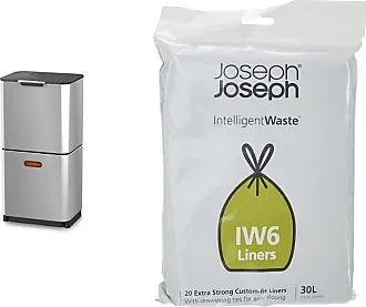 Joseph Joseph Grey Porta 40L Kitchen Bin