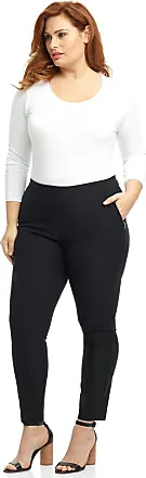 Rekucci curvy Woman Ease into comfort Barely Bootcut Plus Size