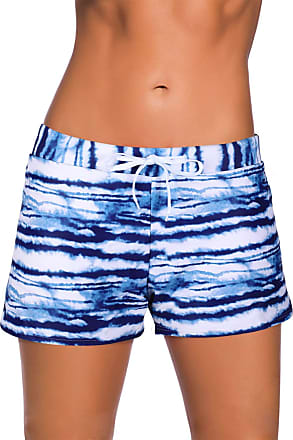 WILLBOND Women Swimsuit Shorts Tankini Swim Briefs Side Split Plus Size Bottom Boardshort Summer Beach Swimwear Trunks 