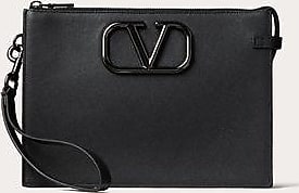 Valentino Black Garavani Calfskin V Logo Crossbody Belt Bag MSIXZDU 14 –  Max Pawn