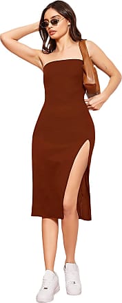Brown Midi Dresses: up to −70% over 22 products | Stylight