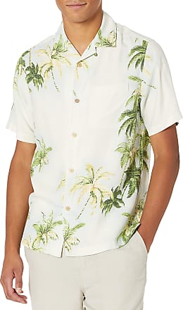 Brand 28 Palms Mens Standard-Fit 100% Cotton Tropical Hawaiian Shirt
