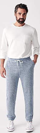 Faherty Mens Beach Terry Sweatpant - Whitewater, Size 2XL, Cotton/Fabric