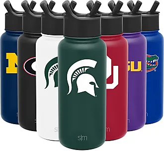  Simple Modern Officially Licensed NFL Cleveland Browns Water  Bottle with Straw Lid, Vacuum Insulated Stainless Steel 32oz Thermos, Summit Collection