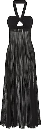 Khaite Womens Annika Pleated Midi Dress - Black/white - Moda Operandi