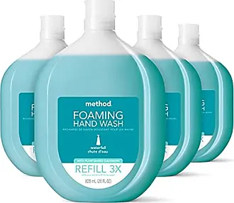 Method Foaming Hand Soap Refill, Orange Ginger, Recyclable Bottle,  Biodegradable Formula, 28 fl oz (Pack of 4)