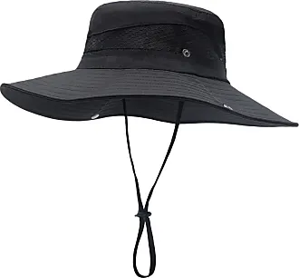 Men's Black Sun Hats - up to −40%